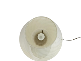 XL - Murano -  Vetri- Venini - mushroom lamp - spiraallamp -  Swirled Glass lamp - 60's
