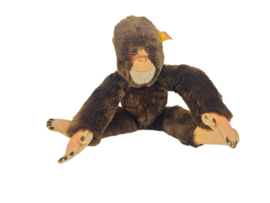Vintage Steiff - 'Jocko' - aapje - mohair - vilt - Made in Germany - 80's