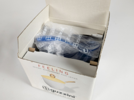 Guzzini - Made in Italy - plastic design - porselein - design Queensberry Hunt Levien  - suikerpot met lepel - 2000