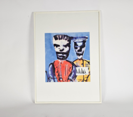 Herman Brood - Litho - Huzaar - gesigneerd in de druk - 3e kwart 20e eeuw