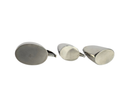 Art deco stijl - Bauhaus - koffie/thee set. (3) - metaal - chroom - zilver - bakeliet - 2e kwart 20e eeuw