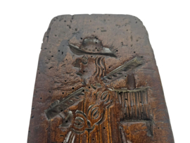 Volkskunst - Speculaasplank - Koekplank -  Antiek - 18e eeuw