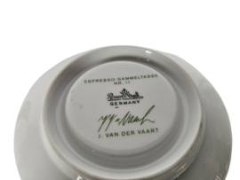 Rosenthal Germany - Jan van der Vaart - Espresso Sammeltasse - Nr. 11 - 1985