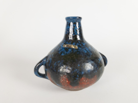 Ceramano keramik - oorvaas - Hans Welling - gesigneerd - Fat Lava - 60's