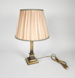 Herda Holland - Dutch design - model T 9670 - brons - messing - kolom tafellamp - Neoklassieke stijl - 70's