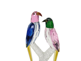 Kristal - handgemaakte kristallen vogels - Swarovski stijl -  2000