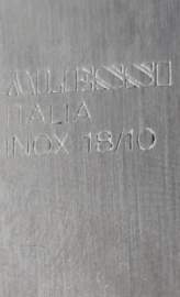 Alessi - design Vitale-Mazzeri - serveerblad - dienblad - 3 stuks - Italie - 3e kwart 20e eeuw
