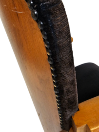 Bioscoopstoel - Theater Arm Stoel - hout - textiel - 1950's