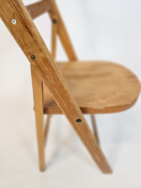 Hera - klapstoel - 'folding chair' - hout - 3e kwart 20e eeuw