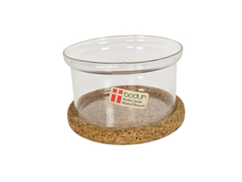 Bodum AG - Hot Pot - design Carsten Jorgensen - Denemarken - glas - kurk - 80's