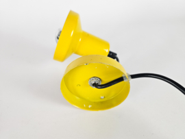 Philips - NWS 85 - wandspot - Space Age verlichting - geel - 70's