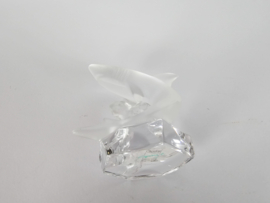 Goebel -  Goebel collection - lead crystal - gesatineerd glas - paperweights (2) -  90's