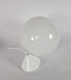 Woja Holland - Space Age bol - opaalglas - hanglamp - 3e kwart 20e eeuw