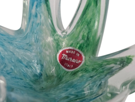 Murano - Arte Murano - schaaltje - Italie - designglas - 1950's