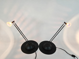 Ikea - model VIG - tafellamp - vloer/tafellampen (2) - halogeen - postmodern - vintage - 80's