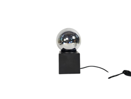 Dutch design - Space Age - Philips design spiegelbol lamp - tafel/bureaulamp - 70's