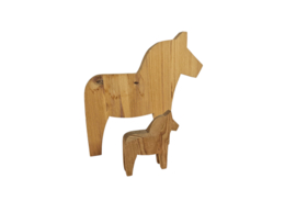 Dala Horse - Nils Olssen - XL houten paardje - Zweden - 3e kwart 20e eeuw