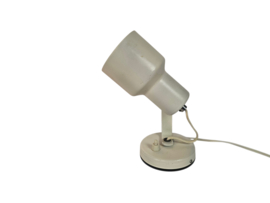 Philips - vintage - muurlamp - wandlamp - metaal - kunststof - creme/wit - 70's