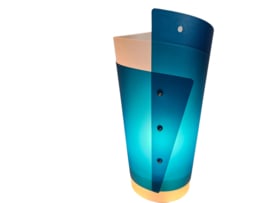 Slamp - design Samuel Parker - Energy Light - kunststof - Italie - 80's