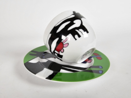 Schoonhoven Keramiek - design Andre Lauffer & Aleida Pasker - 'De smaak van kunst' - 1990's