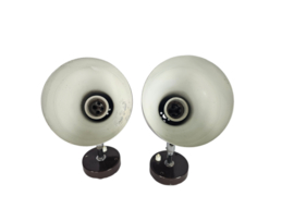 Hala Zeist - model 734 - bruin - chroom - wandspots (2) - 60's
