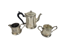 Aarti - Aarti EPSN - verzilverd - thee/koffieset - Engeland - 1950-1975
