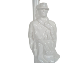 Tafellamp - Detective - Lantaarnpaal lamp - keramiek - post modern - 80's