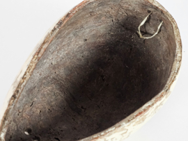 Ibo - Igbo - muurmaskers (2) -  hout - Nigeria - 2e kwart 20e eeuw