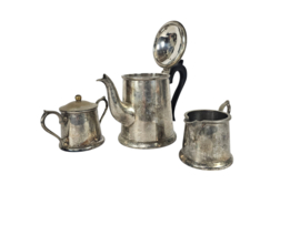 Aarti - Aarti EPSN - verzilverd - thee/koffieset - Engeland - 1950-1975