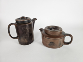 Arabia - ontwerp Ulla Procope - model Ruska - Thee en Koffiepot - 1960's
