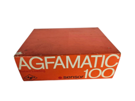 Agfamatic 100 Sensor  1971  Agfa   VF/Rapid-filmsysteem/ Magic cube flits   Duitsland