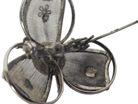 Filigrain -  zilver - broche - 2e helft 20e eeuw