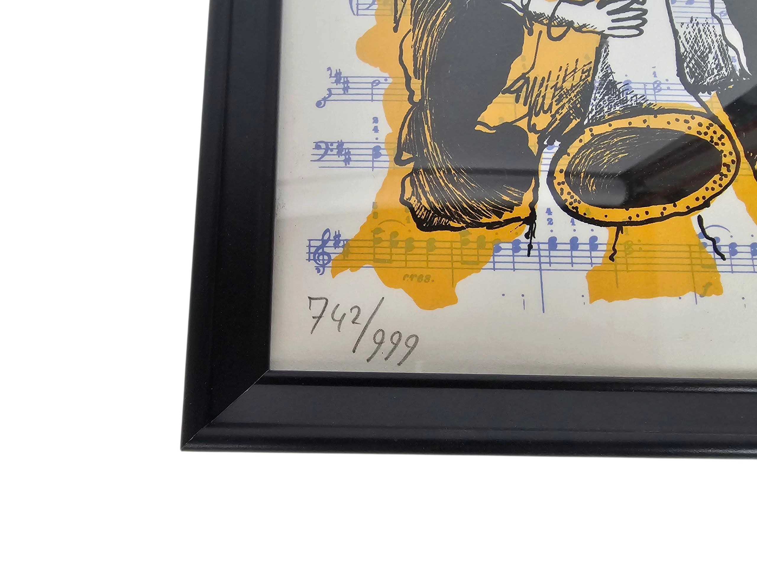 Grafiek - Marijn Moree - 'Allegro' - zeefdruk - gesigneerd - 2019