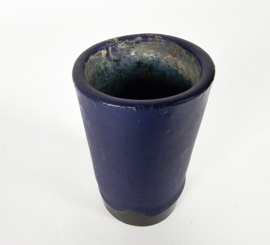 Pieter Groeneveldt - model 104-11 - vaasje - kobaltblauw - zwart - 1960/1969