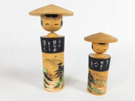 Vintage - Japan - Kokeshi -  aantal 13 - design Umeyoshi Yamgishi - 1950-1970