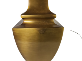 Hollywood Regency - DeKnudt - Maison Jansen stijl - messing - goud - tafellamp - 80's