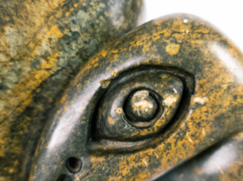 Abstract beeld - speksteen - Zimbabwe - artefact -  80's