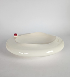 Olav Slingerland - 'Huisje aan Zee' -  keramiek - gesigneerd - 2005