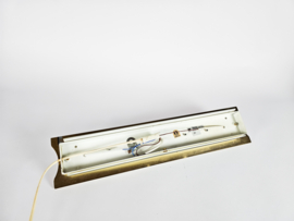 EF Frantzen - wandlamp - melkglas - messing - Denemarken - 90's