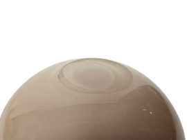 Murano - Alfredo Barbini - opalineglas - oranje/wit - Italie - 60's