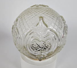 Massive  - Space Age - Plafonniere - geperst glas - 70's