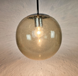 Peill & Putzler - bubbelglas - verchroomd staal - West-Germany  - 1970's