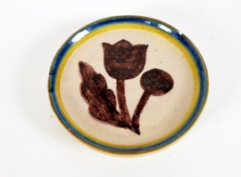 Guido Gambone - I.C.S. - Vietri - Industria Ceramica Saleritana - 1930 - Studio pottery ICS - onderzetters (5)