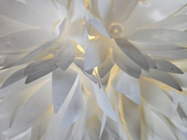 Flower ball - bloemblaadjes - goosy hanglamp - textiel - 90's