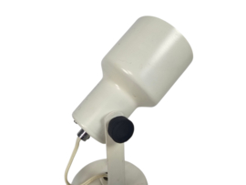 Philips - vintage - muurlamp - wandlamp - metaal - kunststof - creme/wit - 70's