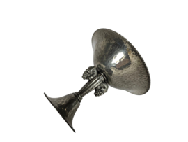 Georg Nilsson voor Gero - gehamerde tinnen  ´tazza´ -  1930's