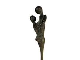 Jos Gielen - brons - hardstenen sokkel - 'De kus' - 2000 - heden