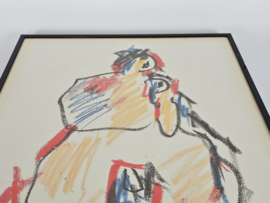 Anton Heyboer - Madonna met Kind - zeefdruk - Limited edition - 1990