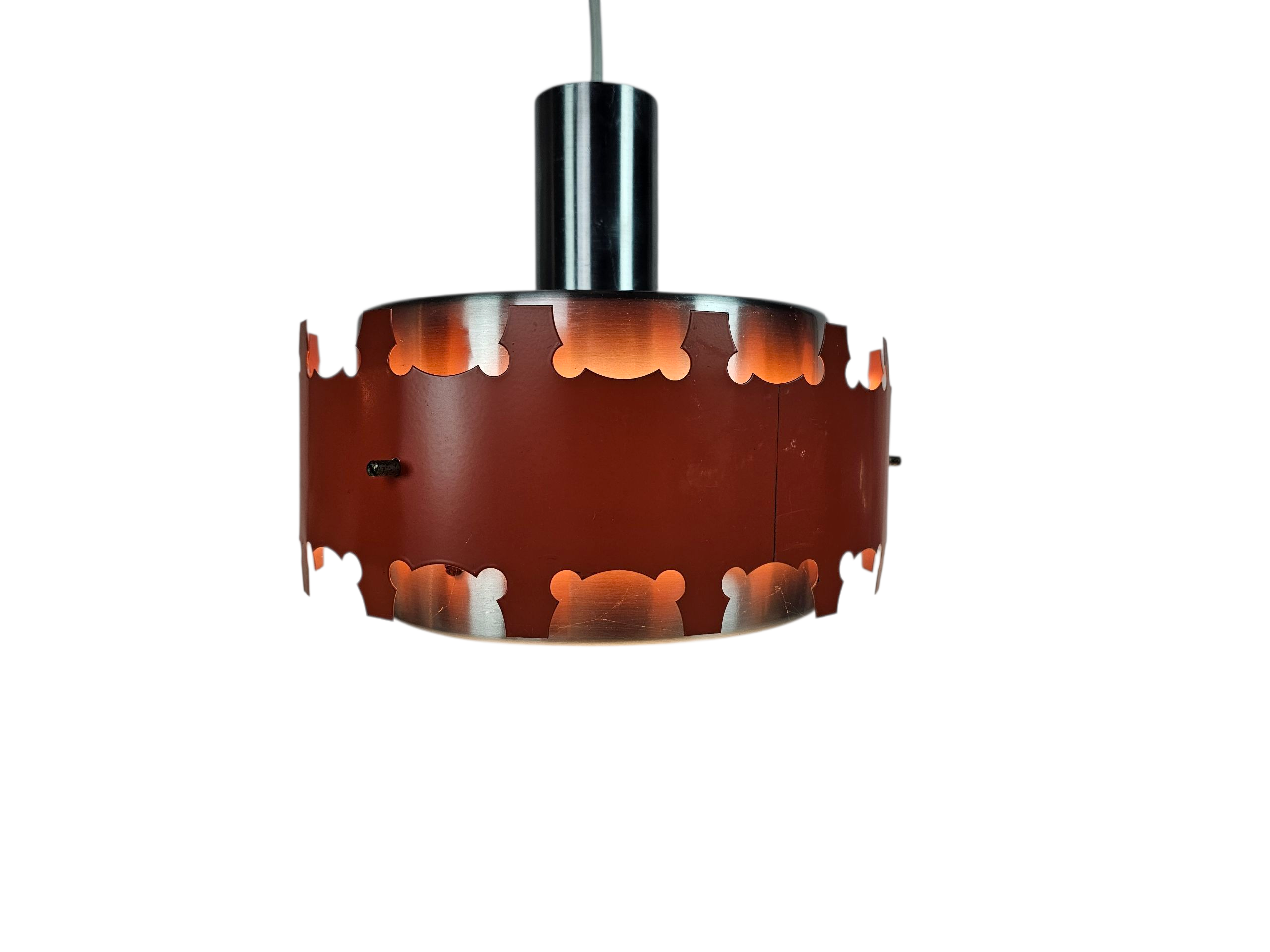 VEB Metalldrücker Halle - hanglamp - Oost-Duitsland - voormalige DDR - Space-Age - midcentury - 60's