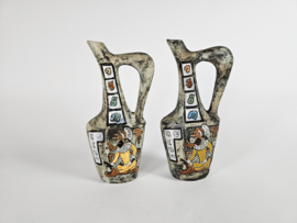 Bresciana Ceramica - Arco Gardese -  karaf - keramiek - 2 (set) -  Amphora - 1970-1979